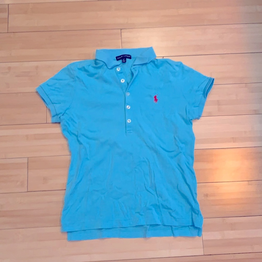 Light Blue Ralph Lauren Polo Shirt